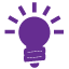Lightbulb-Purple