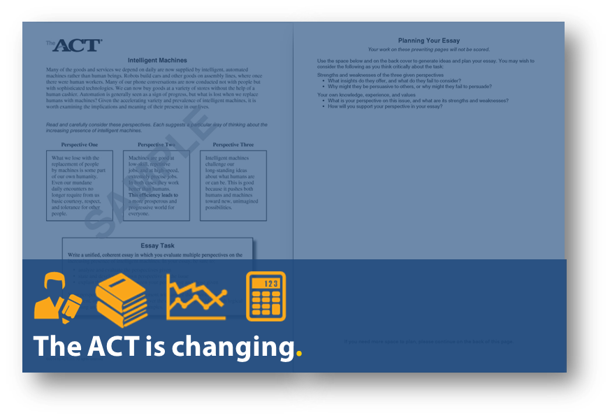 The ACT is changing